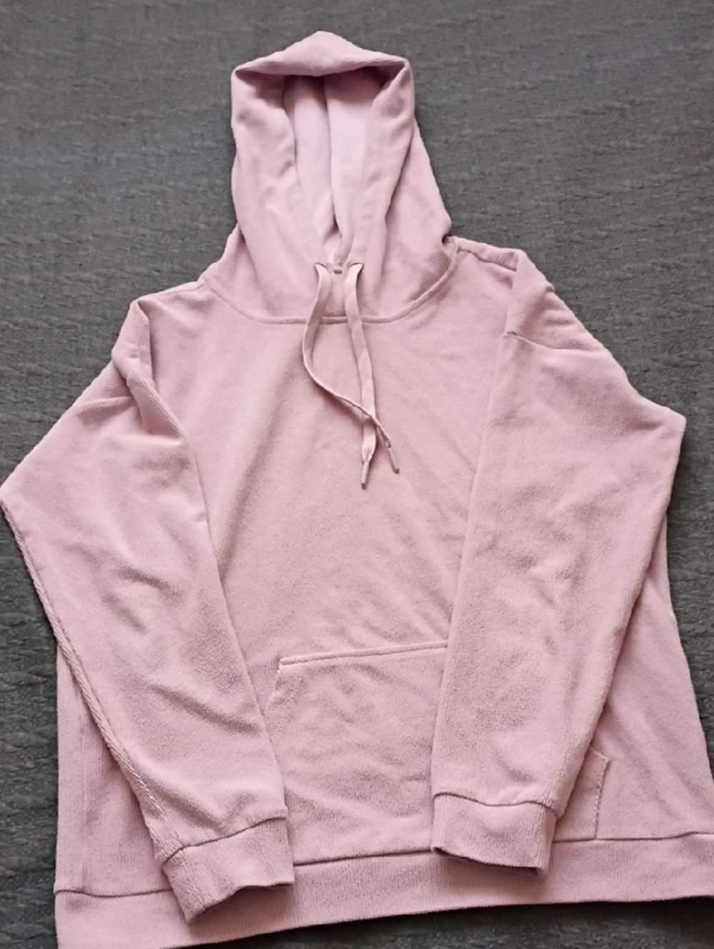 Marc New York Light Dusty Pink Hooded Pullover Sweatshirt